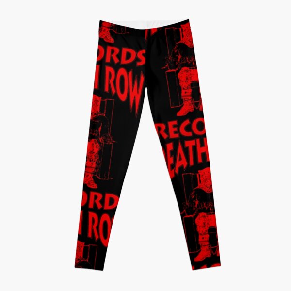 Death Row Records Red Logo Leggings RB0310 product Offical death row records Merch