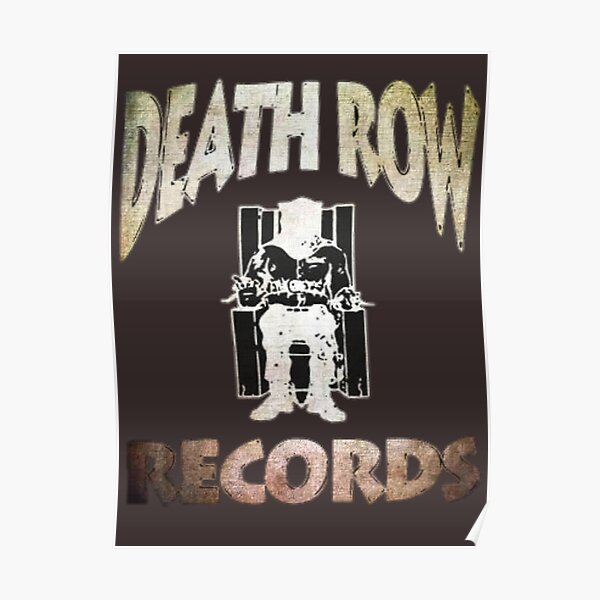 Death row records Poster RB0310 product Offical death row records Merch