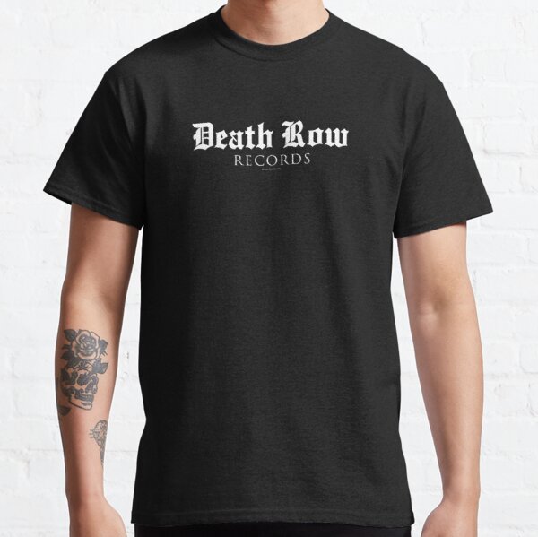 Gift Death Row Records Blackletter Font Logo Classic T-Shirt RB0310 product Offical death row records Merch