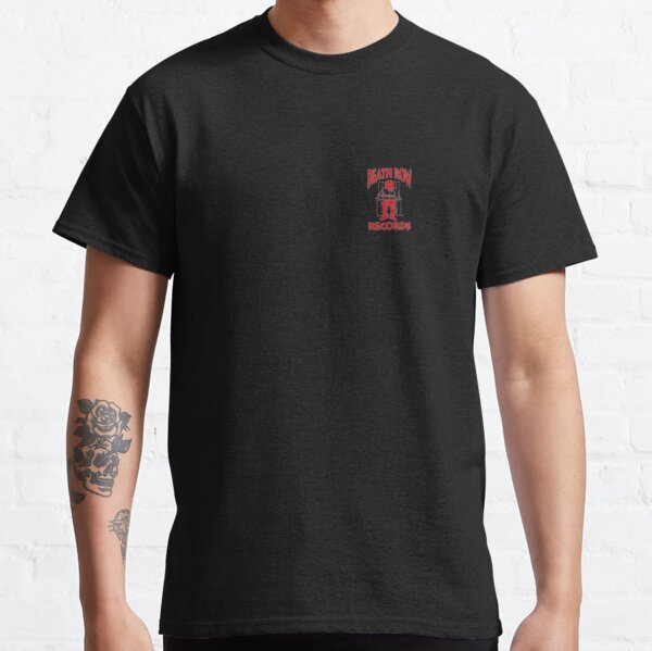 Lover Death Row Records Red On Black Row Logo Classic T-Shirt RB0310 product Offical death row records Merch