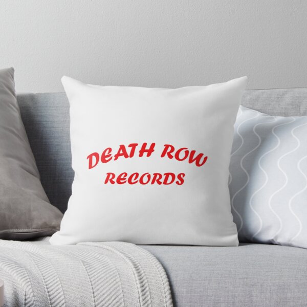 DEATH ROW RECORDS| Perfect Gift Throw Pillow RB0310 product Offical death row records Merch