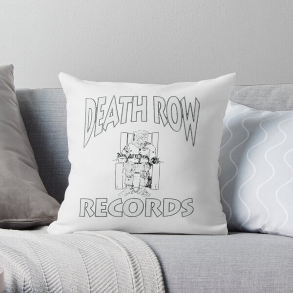 DEATH ROW RECORDS| Perfect Gift Throw Pillow RB0310 product Offical death row records Merch