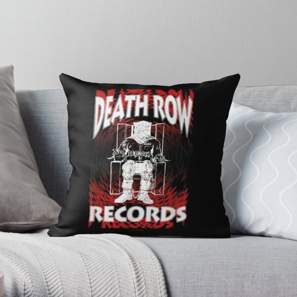 Death Row Records Death Row Records Death Row Records Death Row| Perfect Gift Throw Pillow RB0310 product Offical death row records Merch