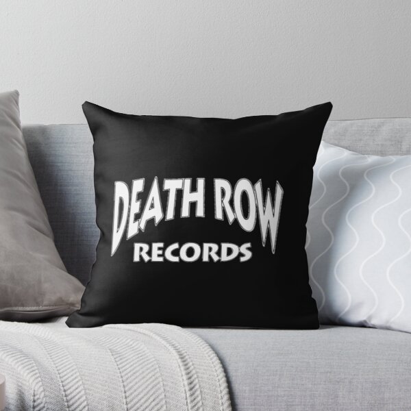 death row records Throw Pillow RB0310 product Offical death row records Merch