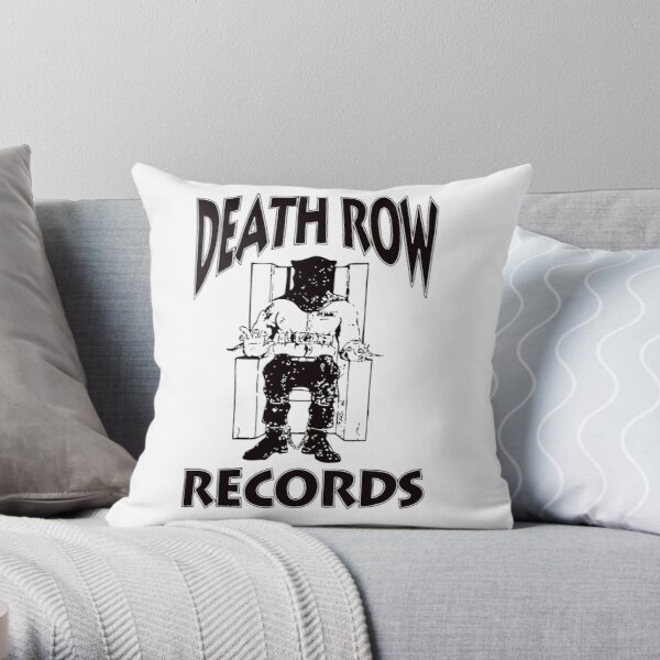 Death Row Records  Throw Pillow RB0310 product Offical death row records Merch