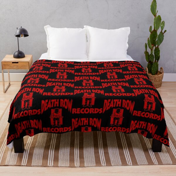 DEATH ROW RECORDS| Perfect Gift Throw Blanket RB0310 product Offical death row records Merch