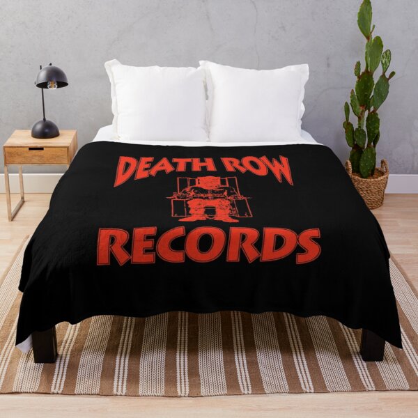 Death Row Records - Red Version Throw Blanket RB0310 product Offical death row records Merch